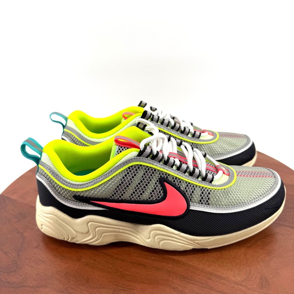 Nike Air Zoom Spiridon Retro Y2K Running Shoes Barely Volt II1237-701 Men 8